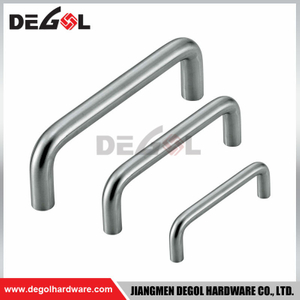 Manijas empotradas para gabinete de cocina de aluminio plateado de fábrica de China