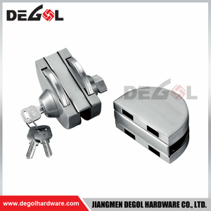 Cerradura de puerta de vidrio de acero inoxidable