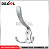 Gancho decorativo de pared de bronce para exhibición de venta caliente para paños