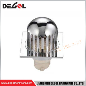 Latón XG-440BC5A Drenaje de piso con tratamiento de cromato de espesor de 4,0 mm para baño y cocina