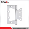 Bisagras de puerta de trefilado de acero inoxidable 304 de 4*3 pulgadas suministradas en China