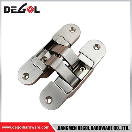 Bisagra de puerta resistente del metal del hierro del acero inoxidable del accesorio 304 del hardware de encargo DH1033