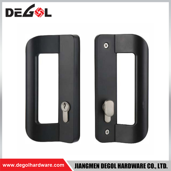 SL1039 Cerradura de puerta corrediza de aluminio con contraseña, estrecha, de aluminio, moderna y lujosa, de 85 mm Cerradura de puerta corrediza de acero inoxidable de diseño moderno con cuerpo de material de zinc 
