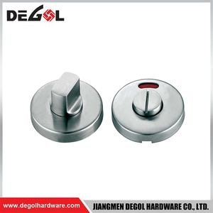 Pestillo de puerta de Hardware de baño de construcción de acero inoxidable TT1001, Perno indicador, cerradura de giro con pulgar
