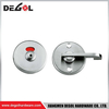 Pestillo de puerta de Hardware de baño de construcción de acero inoxidable TT1006, Perno indicador, cerradura de giro con pulgar