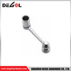 YG115 Muro cortina de vidrio Serie Cromo satinado Negro
