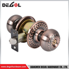 BDL1062 Privacidad Inicio Hardware Producto Ronda Perilla Entrada Puerta Delantera Perillas Interior con Cerradura