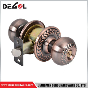 BDL1062 Privacidad Inicio Hardware Producto Ronda Perilla Entrada Puerta Delantera Perillas Interior con Cerradura