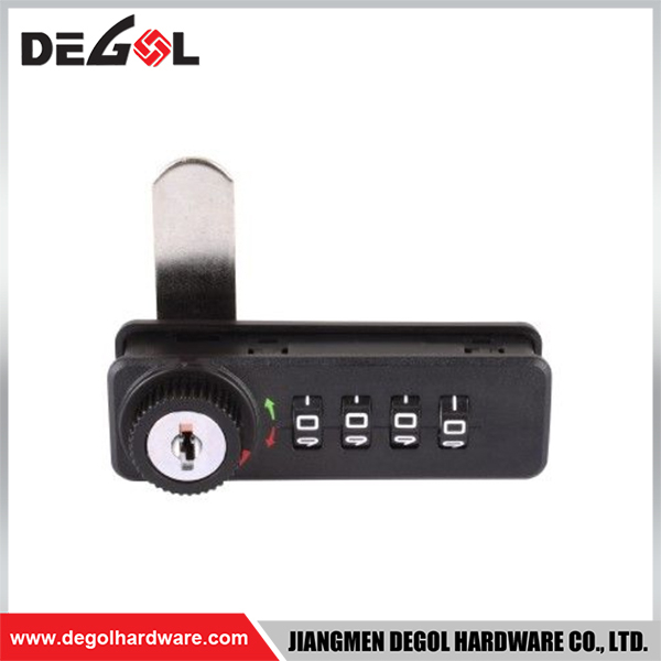 DL0054 Hardware para muebles Cerradura Passward Cerradura de cajón de montaje lateral con llave