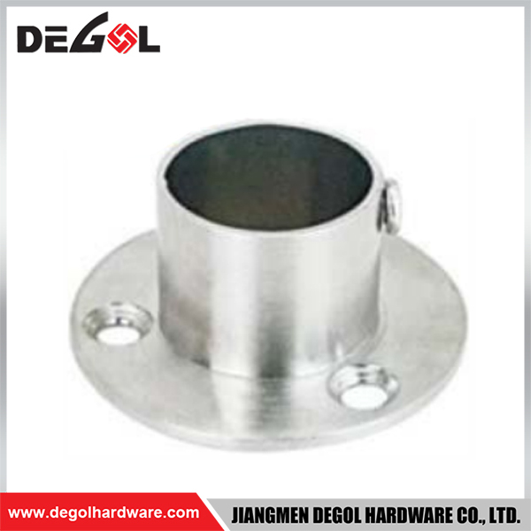 Brida de acero para muebles de tubo colgante de acero inoxidable WF1030 para riel de guardarropa