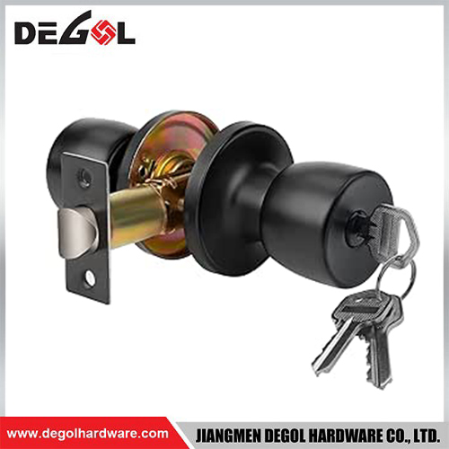 BDL1055 Privacidad Inicio Hardware Producto Ronda Perilla Entrada Puerta Delantera Perillas Interior con Cerradura