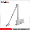 Muelle de puerta ajustable hidráulico de seguridad DCL1002 con puntales de gas Cierrapuertas automático con resorte oculto de arriba