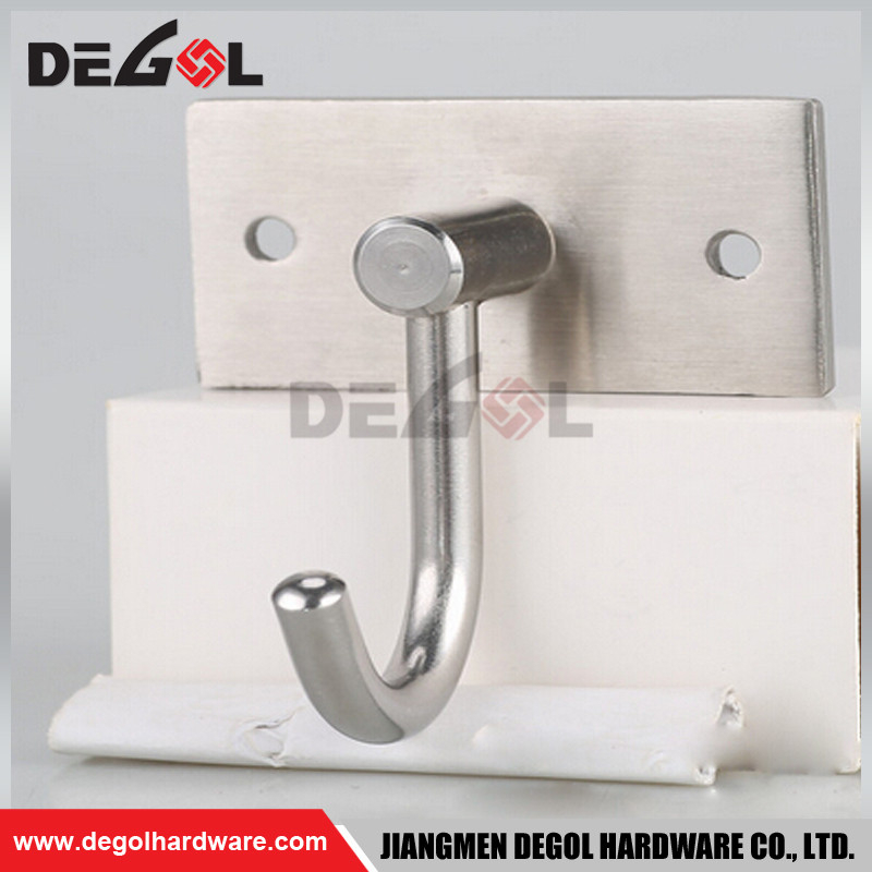 CH1009 gancho de puerta gancho de puerta de diseño Nuevo producto Diseño de acero inoxidable Comprar hardware gancho de pared con tornillo, gancho Gancho para baño, gancho de pared con tornillo Herrajes para puertas de diseño de producto
