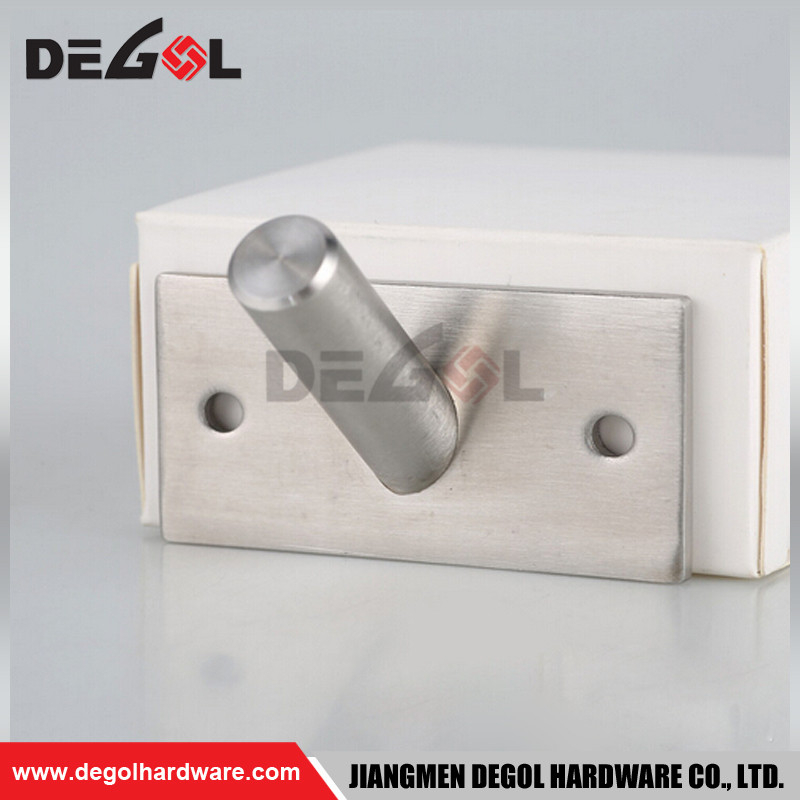 CH1006 gancho de puerta gancho de puerta de diseño Nuevo producto Diseño de acero inoxidable Comprar hardware gancho de pared con tornillo, gancho Gancho para baño, gancho de pared con tornillo Producto Gancho de puerta de diseño circular herrajes para puertas