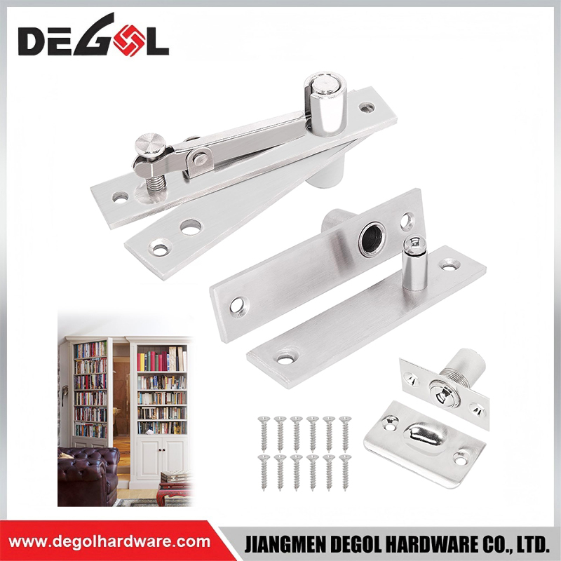 Hardware interior del eje giratorio 360 del soporte de carga de la puerta pesada oculta de la bisagra del pivote