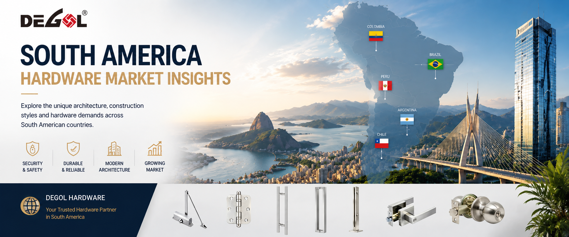 Hardware de construcción de América del Sur