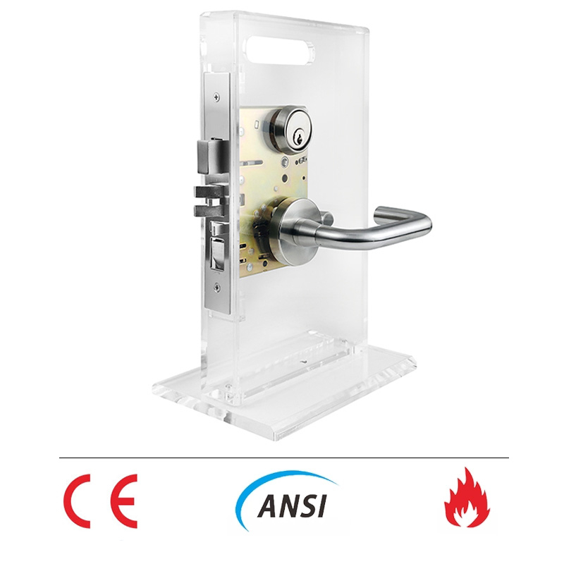 Manija de puerta tubular de acero inoxidable con manija de palanca tubular de marketing directo con certificación CE LH1130